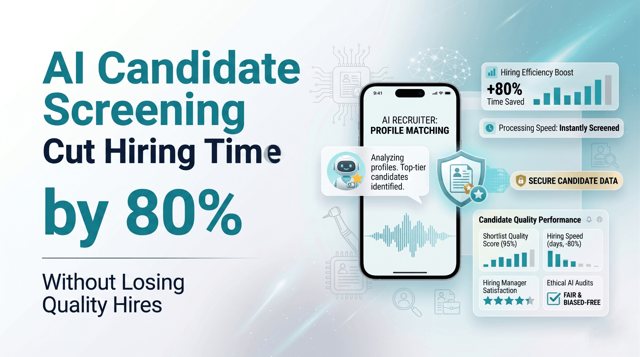 AI Candidate Screening: Cut Hiring Time by 80% Without Losing Quality Hires