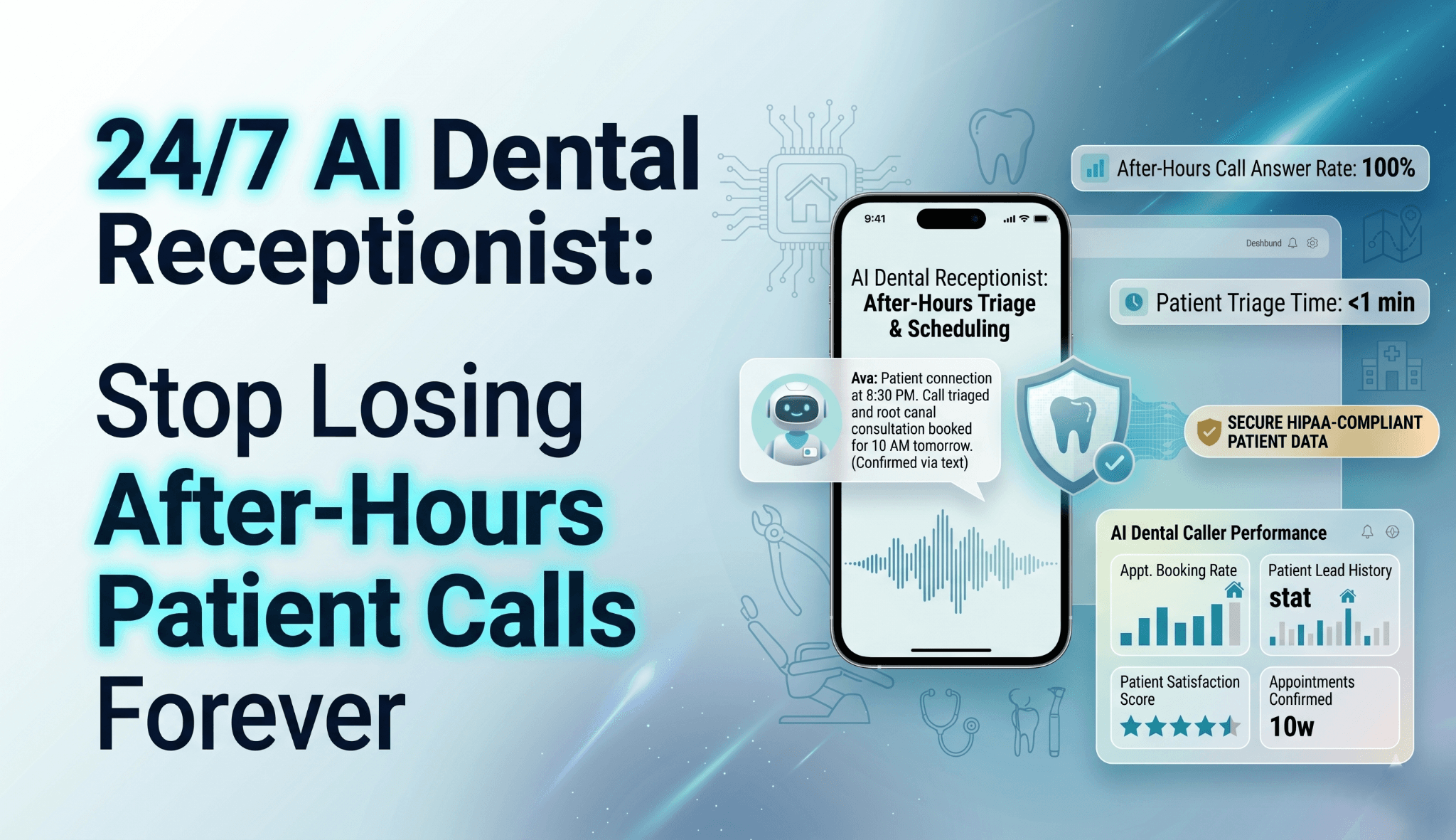 24/7 AI Dental Receptionist: Stop Losing After-Hours Patient Calls Forever