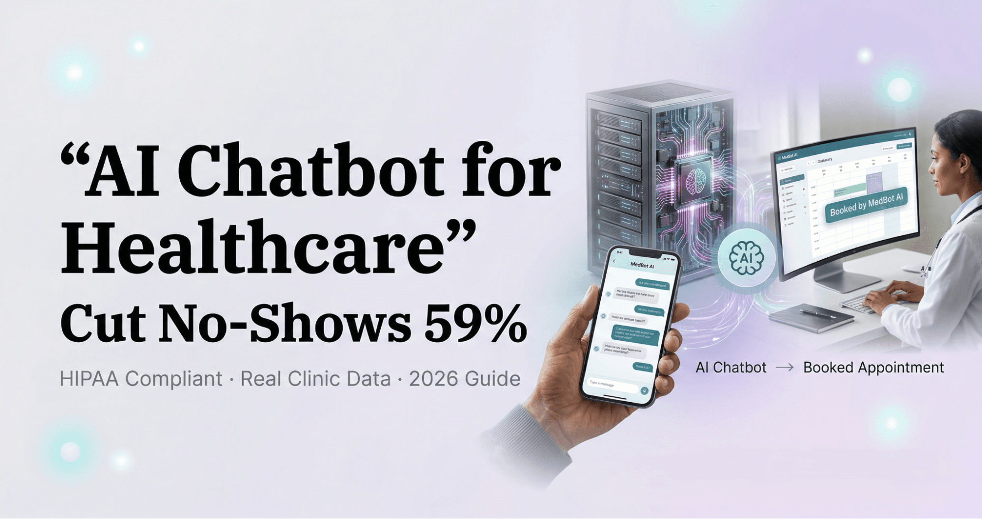 AI Chatbot for Healthcare: How Clinics Are Cutting No-Shows by 59% and Recapturing Lost Revenue
