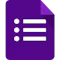 Google Forms logo